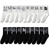 10 Pairs Men’s Ghost Graffiti Sports Socks | Men's Socks & Hosiery by Anwer Fancy | Worldwide Shipping