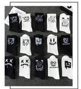 10 Pairs Men’s Ghost Graffiti Sports Socks | Men's Socks & Hosiery by Anwer Fancy | Worldwide Shipping