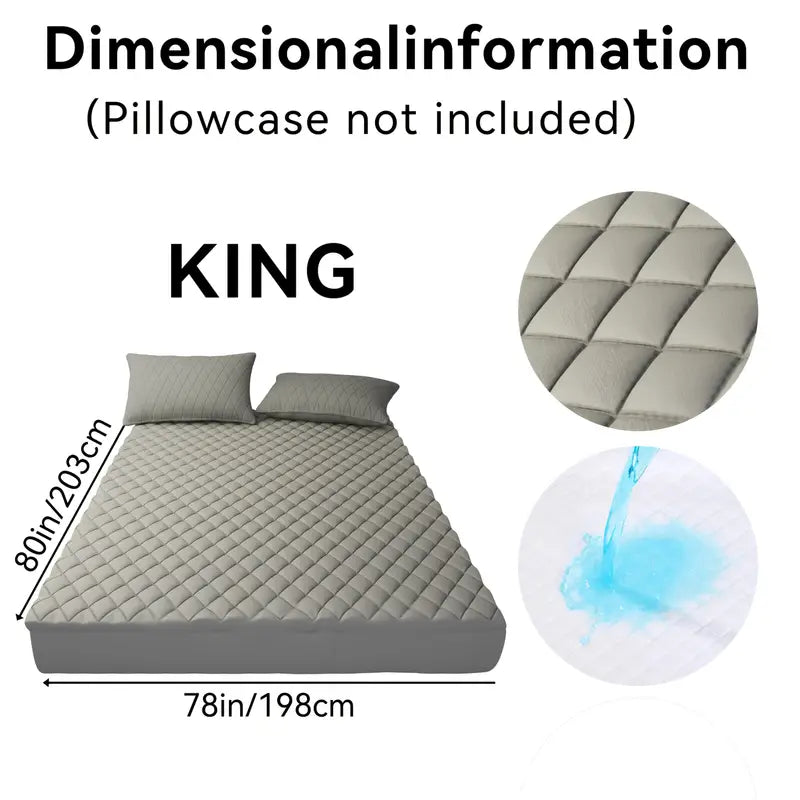 Luxury Waterproof Quilted Mattress Protector