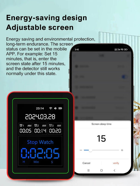 15 - in - 1 Smart Air Quality Monitor | by Anwer Fancy | Worldwide Shipping