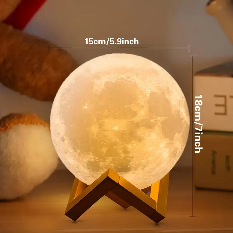 LED Moon Lamp] 16-Color LED