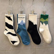 4 Pairs Unisex Fitness Running Socks | Men's Socks & Hosiery by Anwer Fancy | Worldwide Shipping