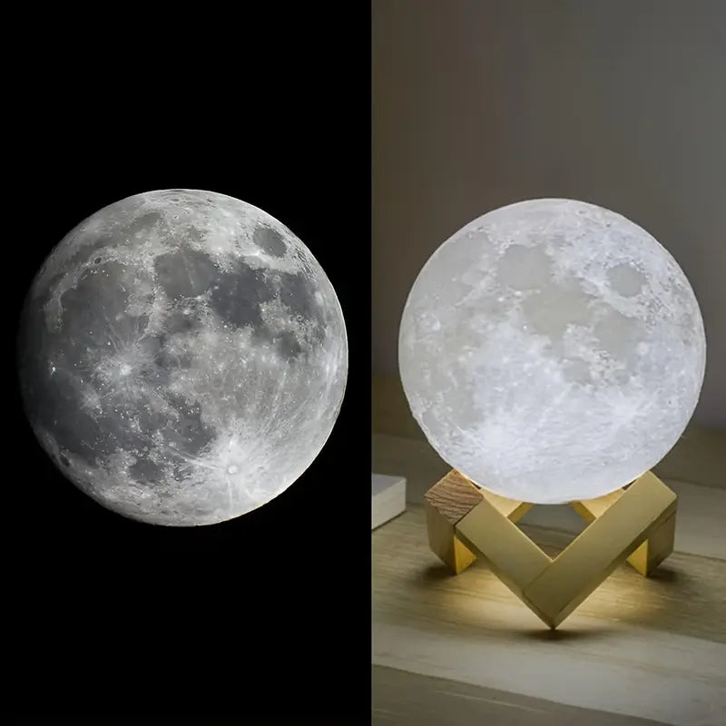 LED Moon Lamp] 16-Color LED
