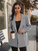 SparkGala™ – Double-Breasted Party Blazer (Winter Glam, Sparkling Fit, W24006)