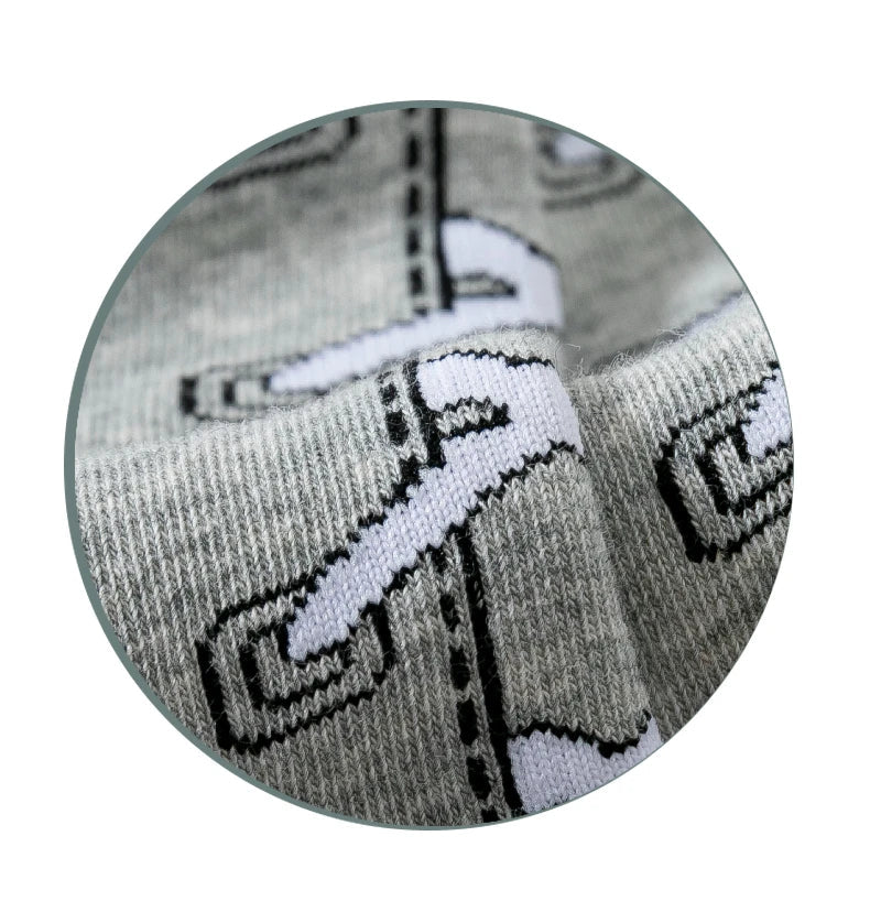 5 Pairs Men’s Breathable Sports Socks | Men's Socks & Hosiery by Anwer Fancy | Worldwide Shipping