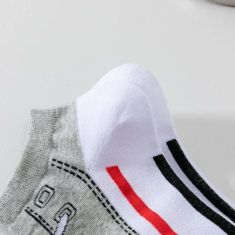 5 Pairs Men’s Breathable Sports Socks | Men's Socks & Hosiery by Anwer Fancy | Worldwide Shipping
