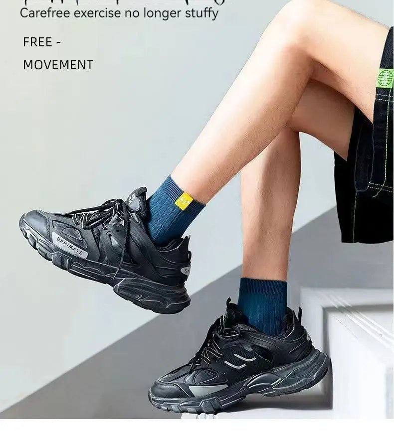 5 Pairs Men’s Mid - Calf Warm Sports Socks | Men's Socks & Hosiery by Anwer Fancy | Worldwide Shipping