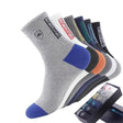 5 Pairs Men’s Mid - Calf Warm Sports Socks | Men's Socks & Hosiery by Anwer Fancy | Worldwide Shipping