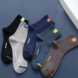 5 Pairs Men’s Mid - Calf Warm Sports Socks | Men's Socks & Hosiery by Anwer Fancy | Worldwide Shipping