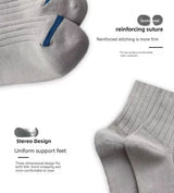5 Pairs Men’s Mid - Calf Warm Sports Socks | Men's Socks & Hosiery by Anwer Fancy | Worldwide Shipping