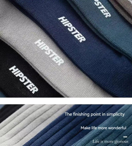 5 Pairs Men’s Mid - Calf Warm Sports Socks | Men's Socks & Hosiery by Anwer Fancy | Worldwide Shipping