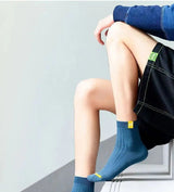 5 Pairs Men’s Mid - Calf Warm Sports Socks | Men's Socks & Hosiery by Anwer Fancy | Worldwide Shipping