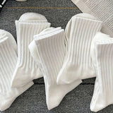 5 Pairs Men’s Mid - Length Anti - Odor Socks | Men's Socks & Hosiery by Anwer Fancy | Worldwide Shipping