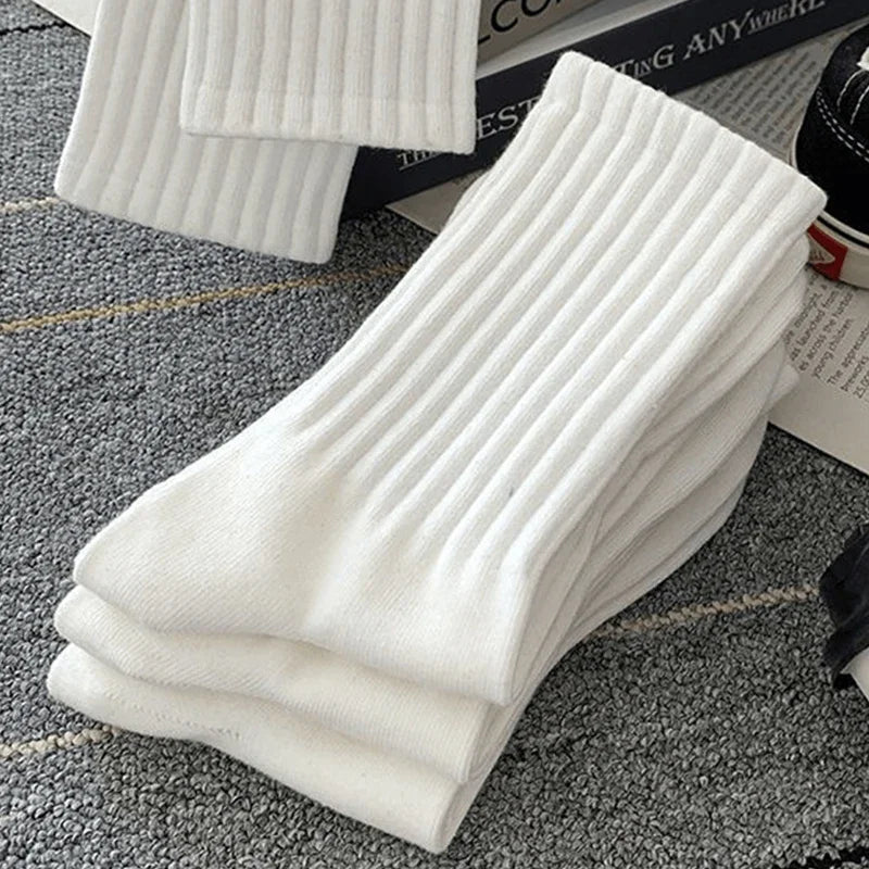5 Pairs Men’s Mid - Length Anti - Odor Socks | Men's Socks & Hosiery by Anwer Fancy | Worldwide Shipping