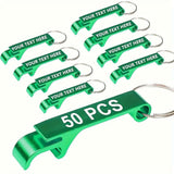 Personalized Metal Bottle Opener Keychains