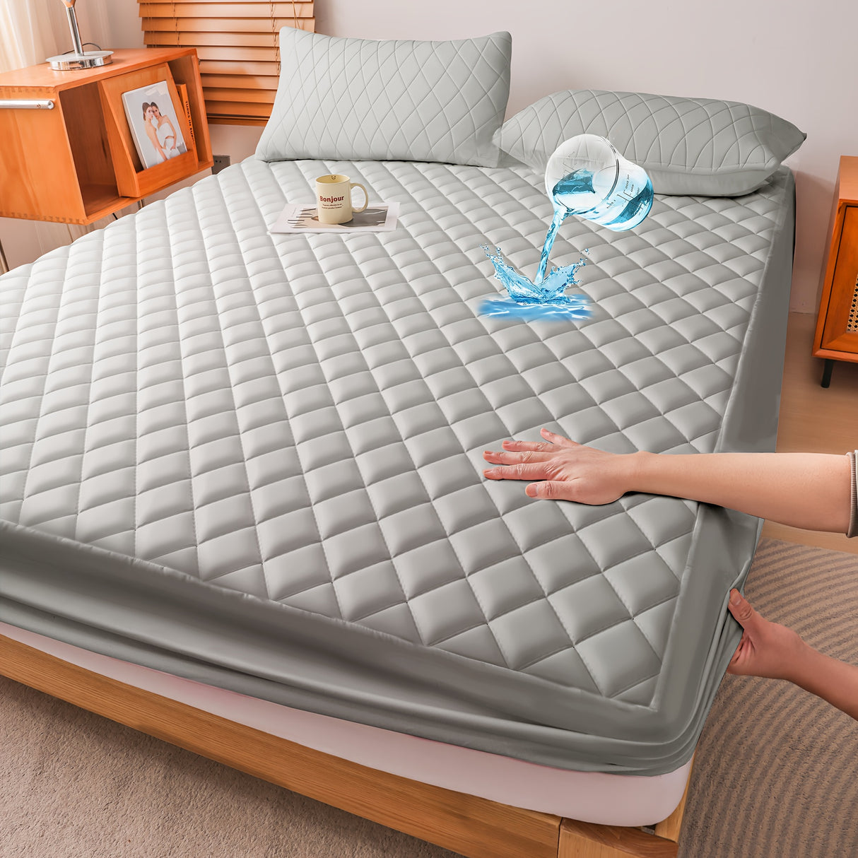 Luxury Waterproof Quilted Mattress Protector