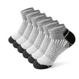 6 Pairs Men’s Short Moisture - Wicking Socks | Men's Socks & Hosiery by Anwer Fancy | Worldwide Shipping