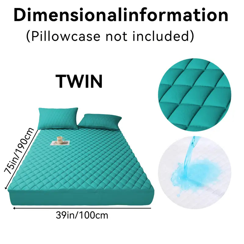 Luxury Waterproof Quilted Mattress Protector