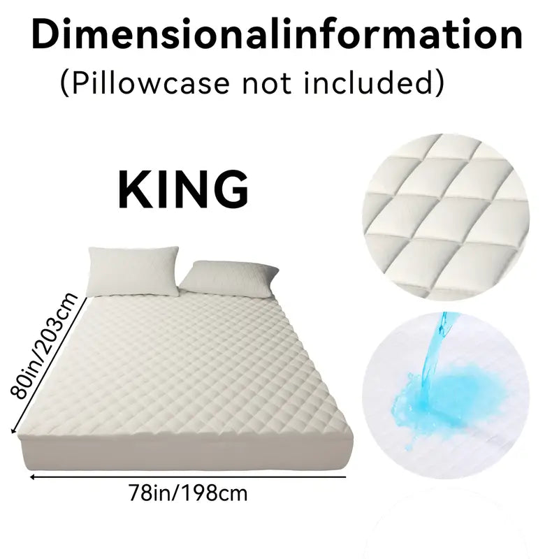 Luxury Waterproof Quilted Mattress Protector