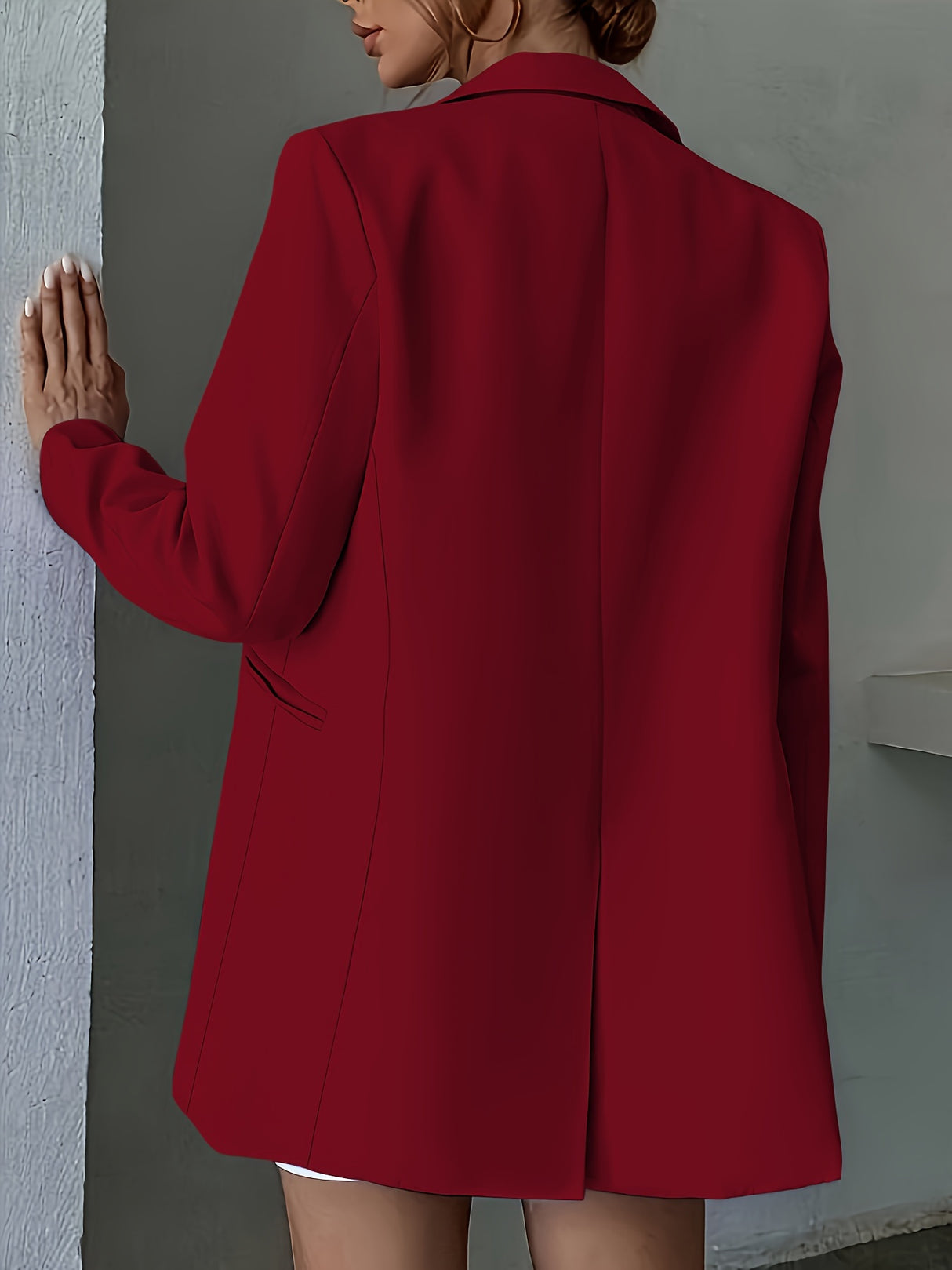 UrbanOne™ – Single-Breasted Blazer (Minimalist Style, Machine Washable Outerwear)