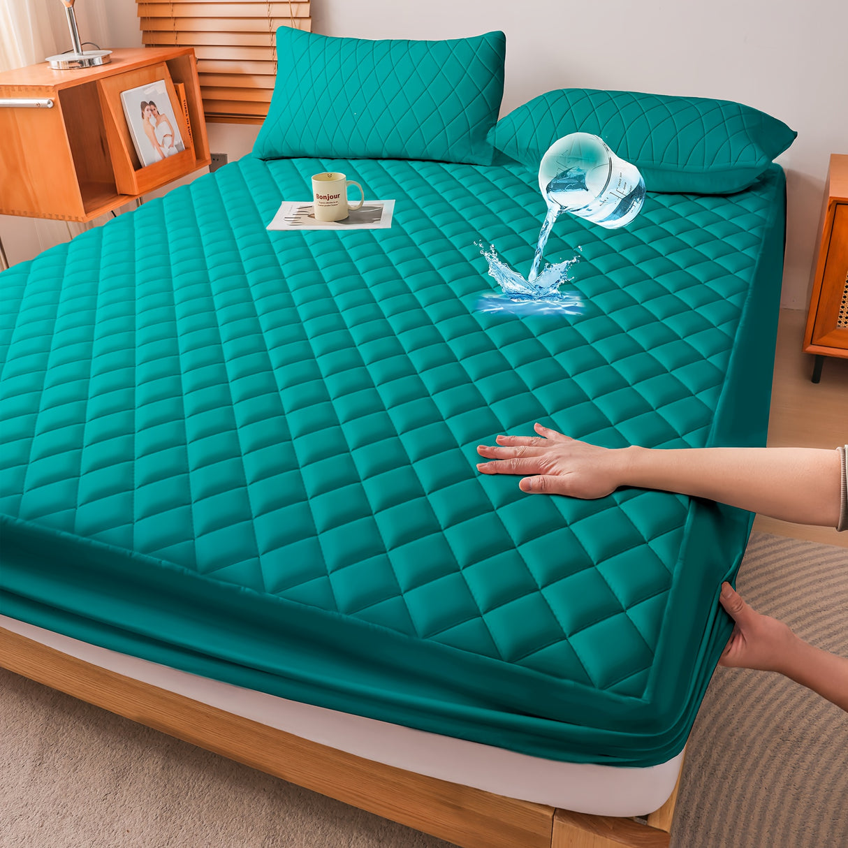 Luxury Waterproof Quilted Mattress Protector