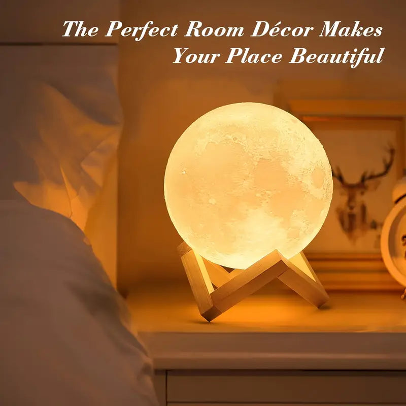 LED Moon Lamp] 16-Color LED