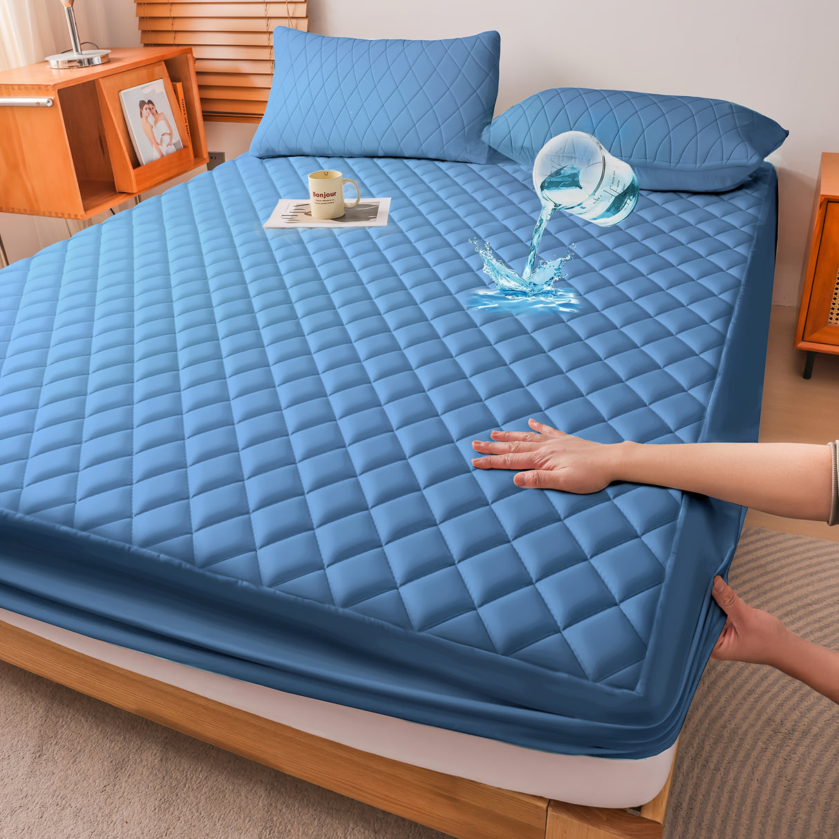 Luxury Waterproof Quilted Mattress Protector