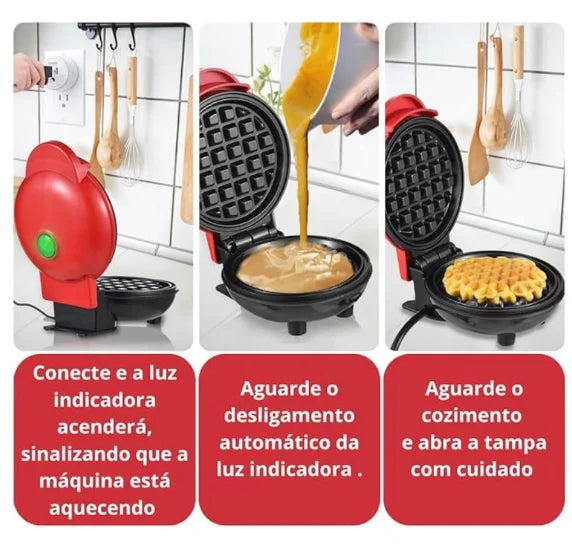 Mini Electric Waffle Maker