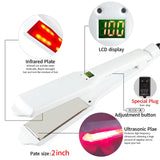 Infrared Ultrasonic Hair Care Flat Iron