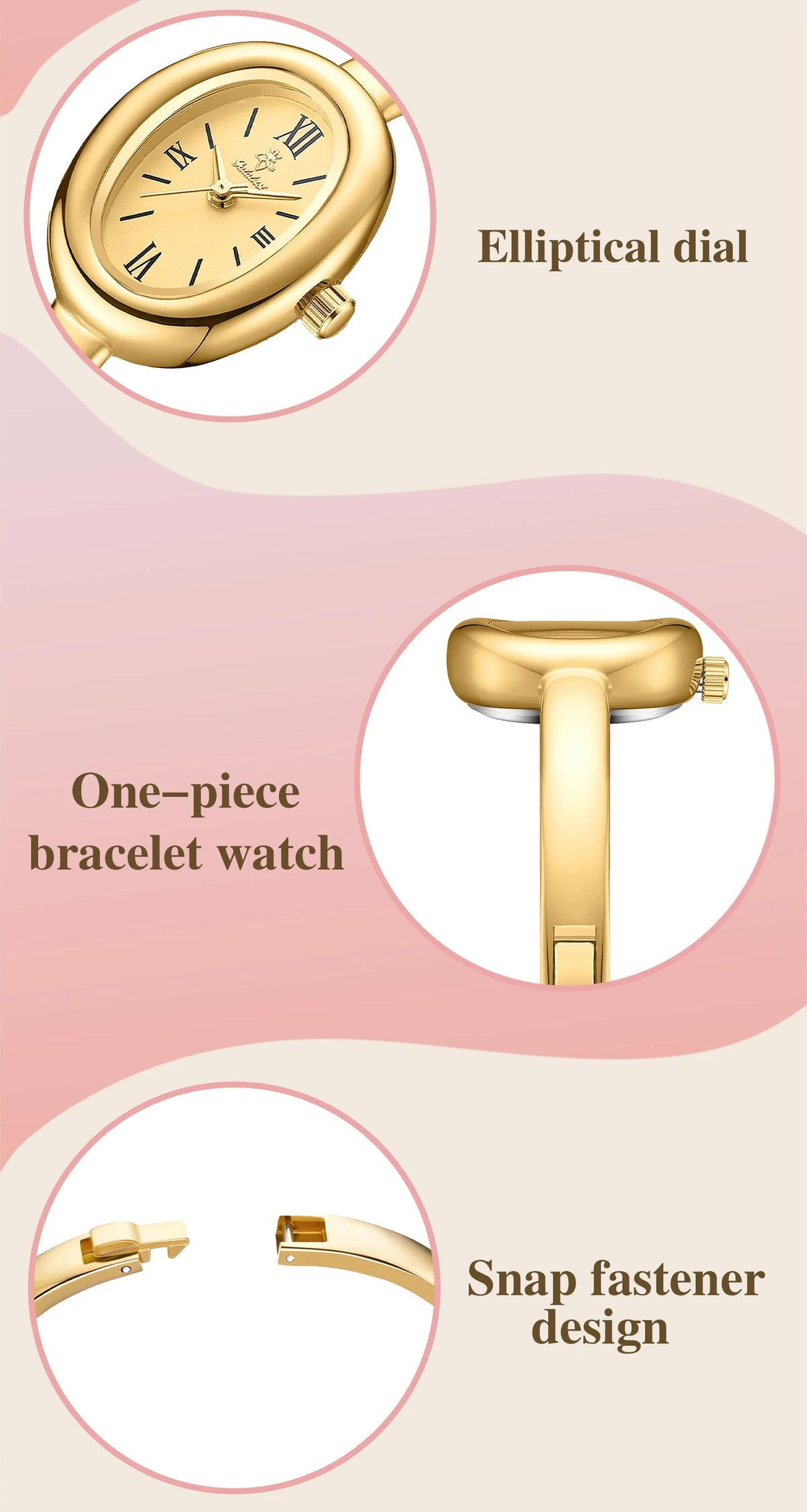 YaLaLuSi Minimal Luxe Watch
