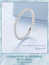 Sterling Silver Wedding Band Ring