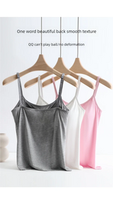 Women Bra Padded Sling Vest