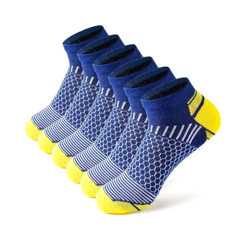 Men’s Short Sports Socks (6 Pairs)