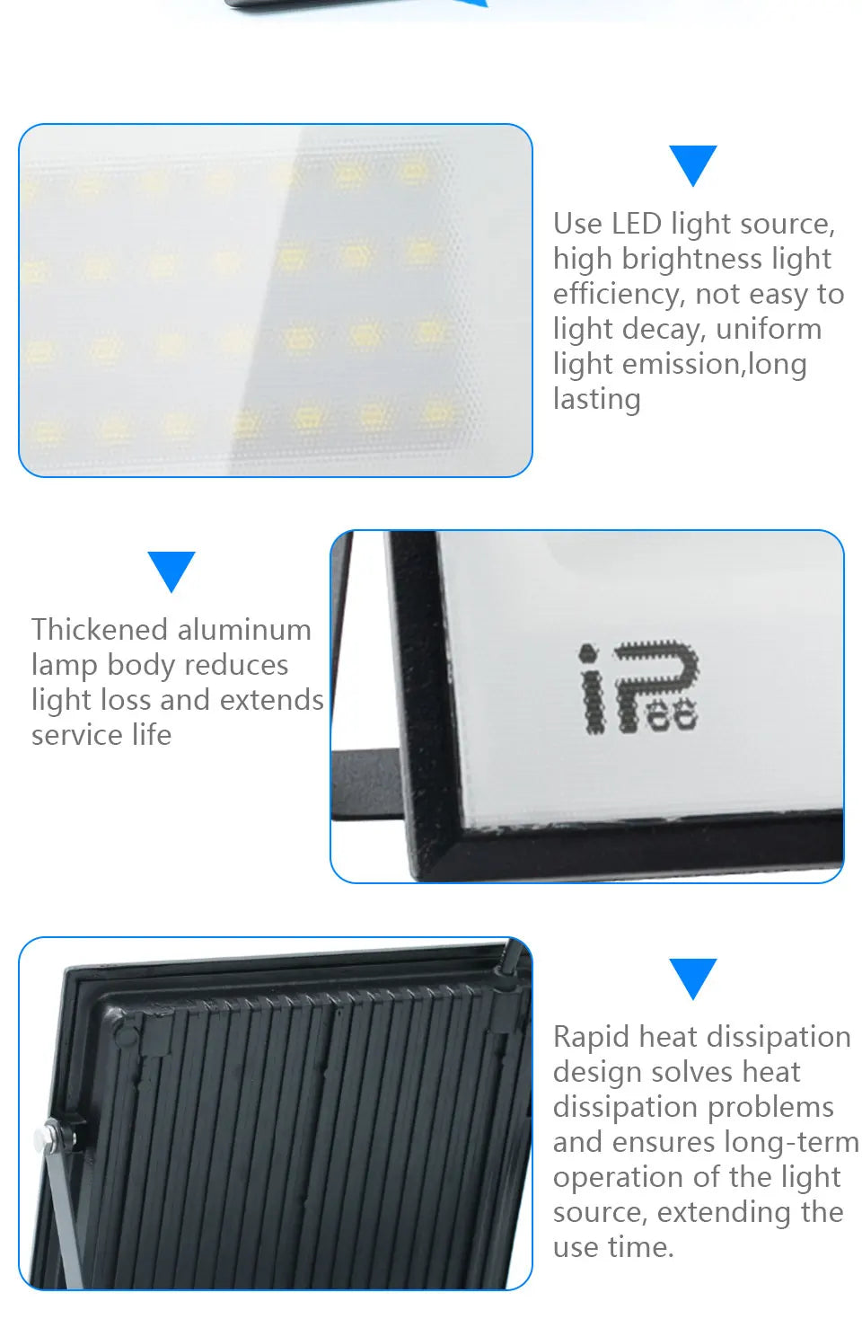 Waterproof LED Outdoor Spotlight