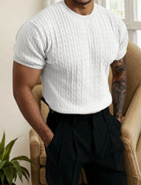 Men Crew Neck Knit Sweater