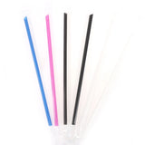 100pcs Clear Disposable PP Straws
