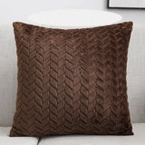 Plush Decorative Pillow Cover