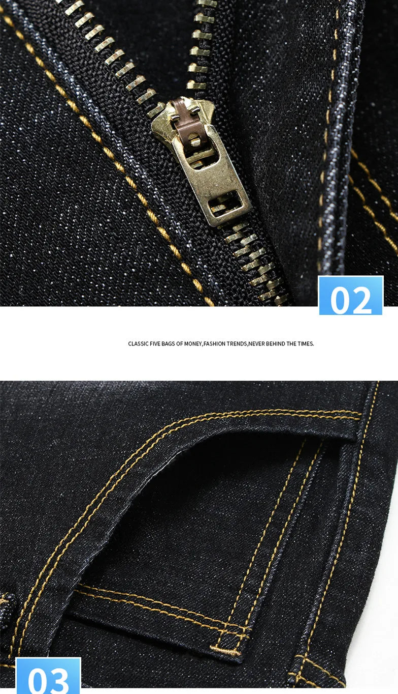 Men Stretch Slim Jeans