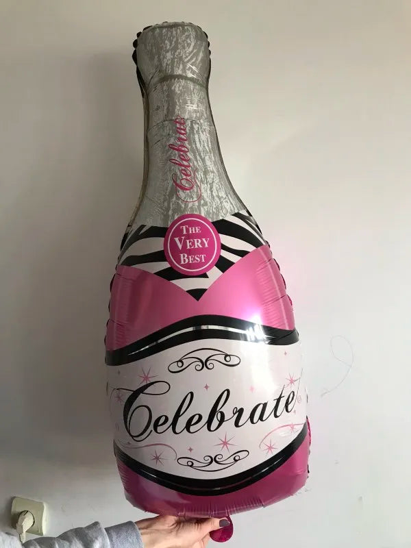 Champagne Goblet Helium Balloon