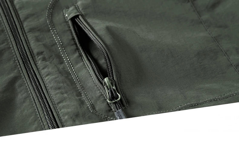 Men’s Waterproof Hooded Windbreaker