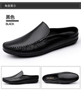 Men’s Summer Leather Mules
