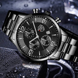 Men’s Business Quartz Watch with Calendar