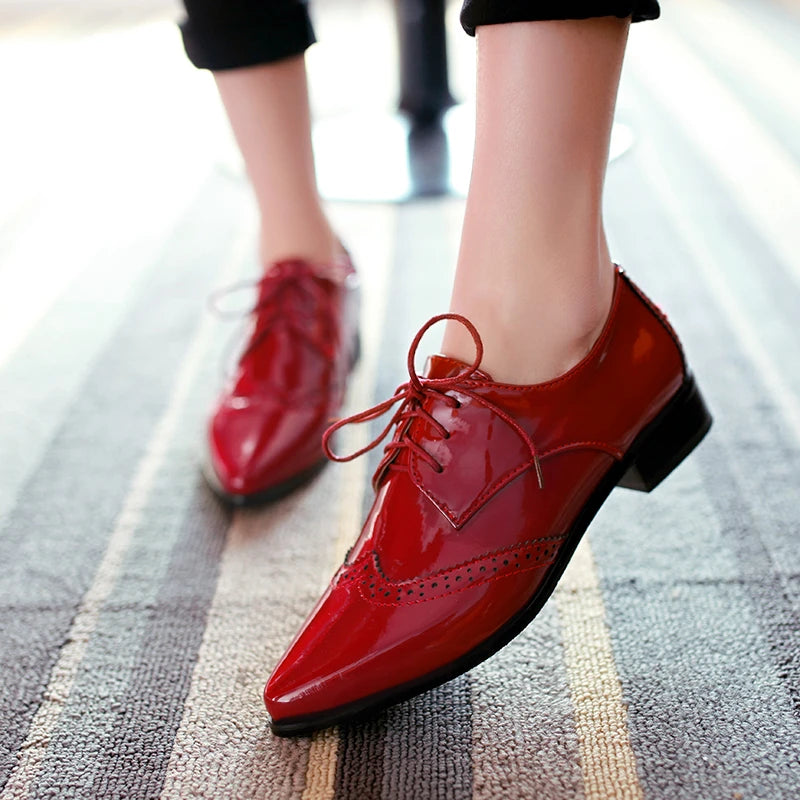 Women Polka Brogues – 2025