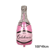 Champagne Goblet Helium Balloon