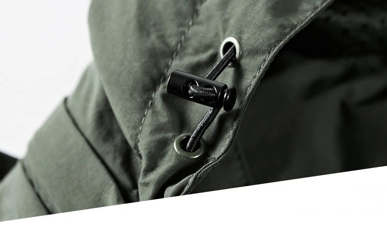 Men’s Waterproof Hooded Windbreaker