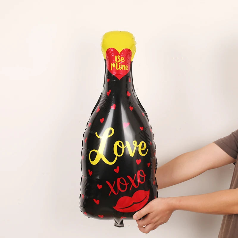 Champagne Goblet Helium Balloon