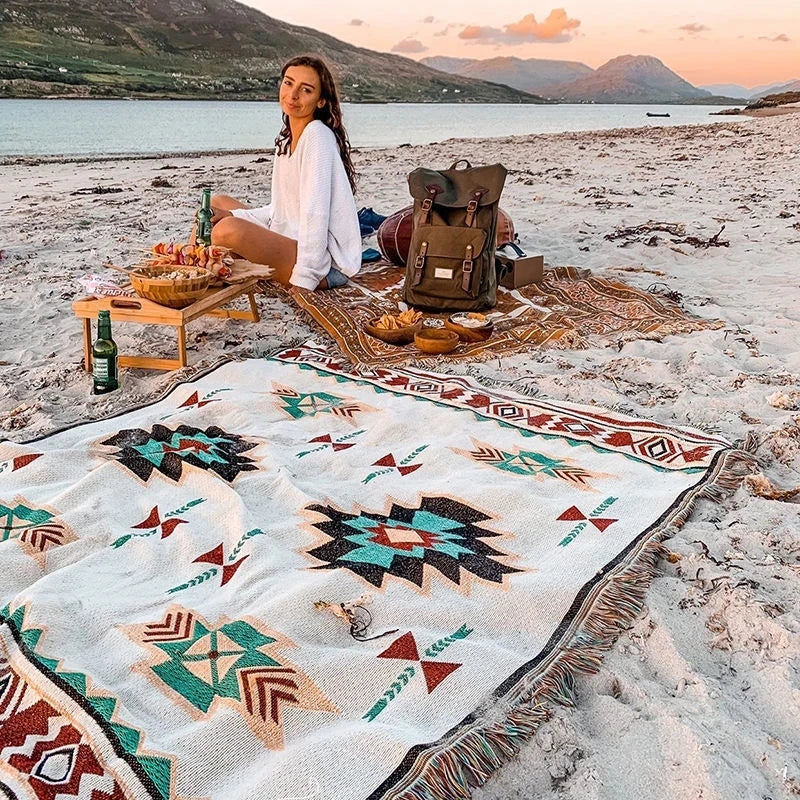 Ethnic Bohemian Blanket