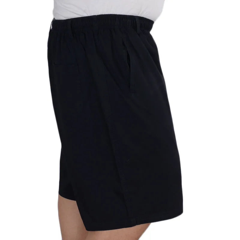 Summer Plus Size Shorts Men 5XL–14XL Loose Cotton Elastic Waist
