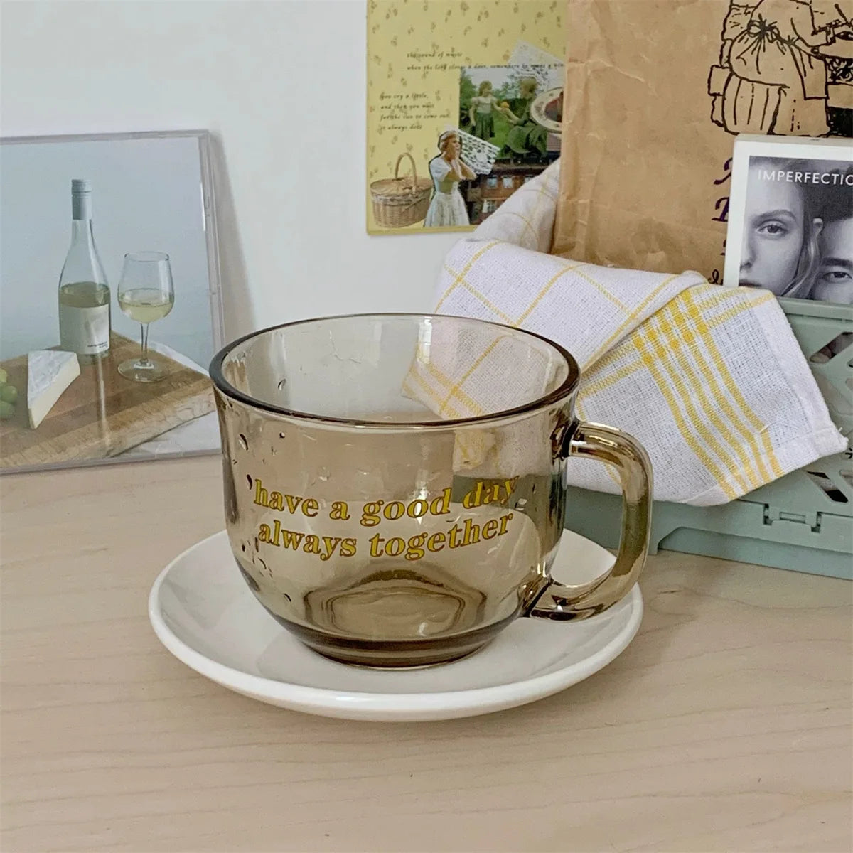 Durable Borosilicate Glass Cup