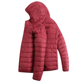 Men Heated Hooded Winter Parka